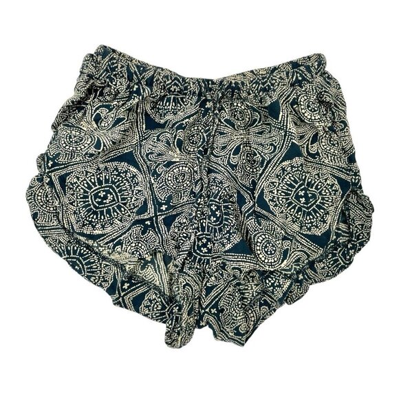 Natalie Martin Celestial Boho Hippie Gypsy Printed Mini Shorts size XS - Picture 1 of 6
